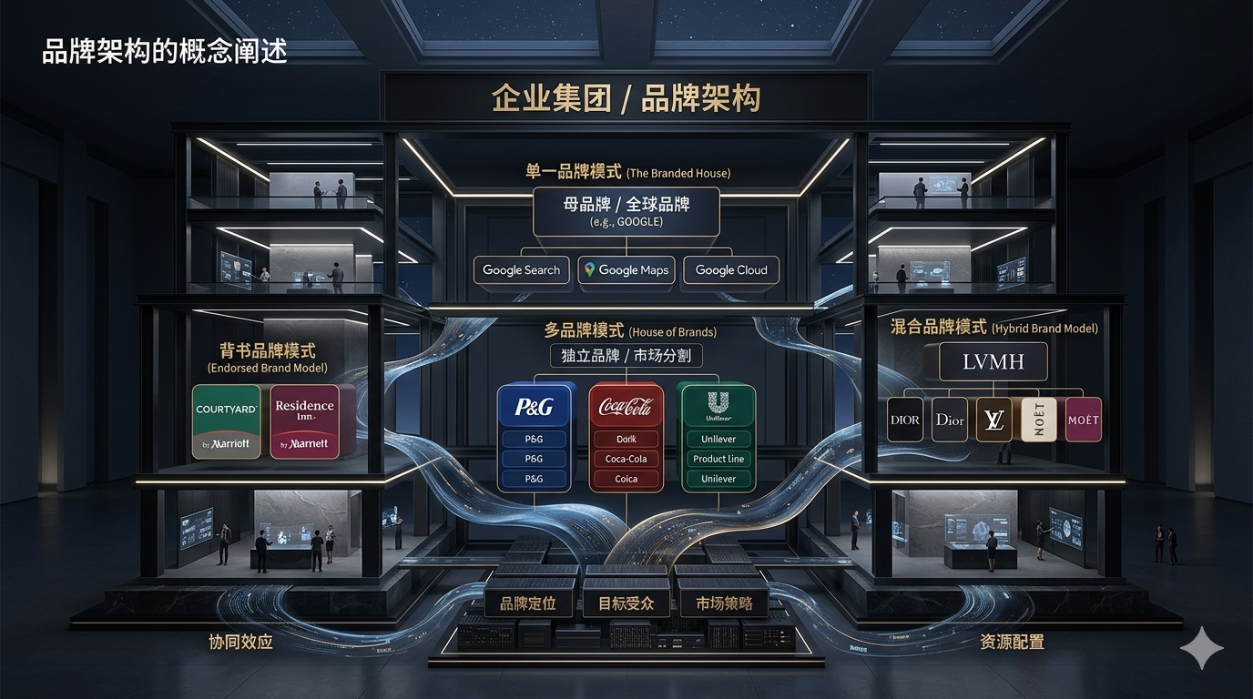 聚力而强：大型集团公司的品牌架构梳理方法论